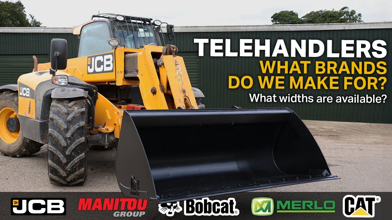 RHINOX TELEHANDLER BUCKET - What machines do we make for?
