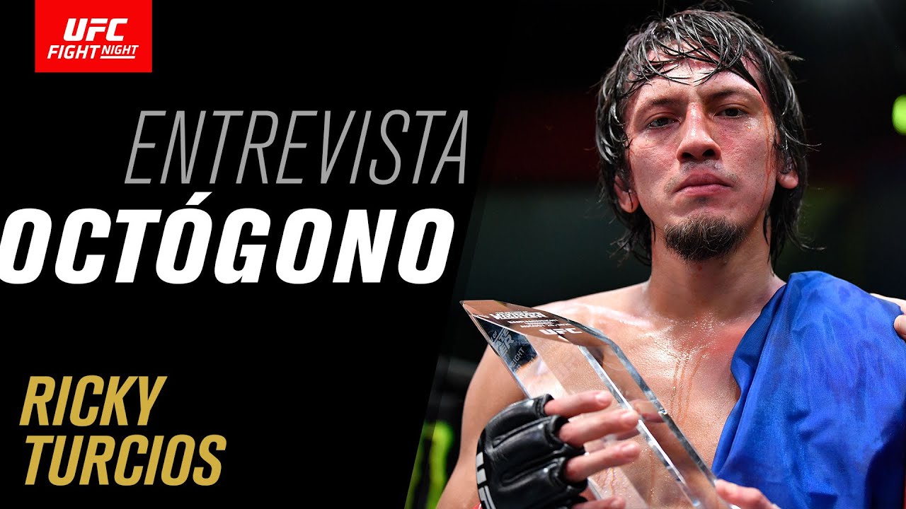 Entrevista de Oct&oacute;gono com Ricky Turcios | UFC Vegas 35