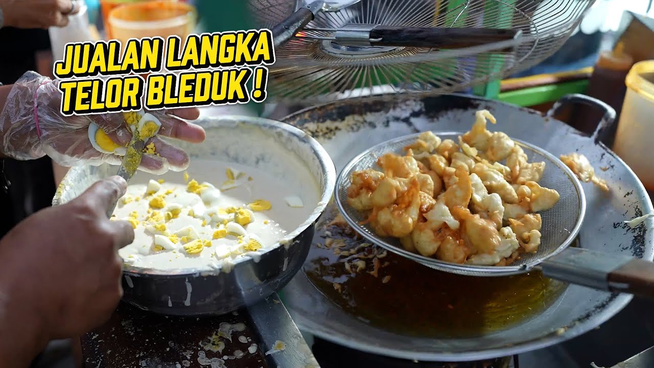 INI BARU LANGKA! TELOR REBUS DI POTONG KECIL DI GORENG SAMPE BLEDUK !