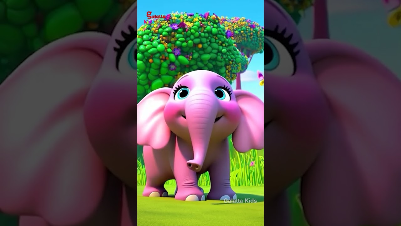 Éléphant Dodu, Dodu - Chubby, Chubby Elephant | French Nursery  Rhymes for Children's | Shorts