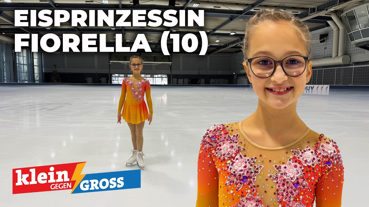 Fiorella (10) liebt Eiskunstlauf! | Klein gegen Groß