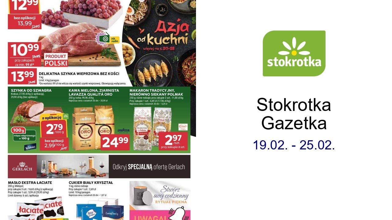 Stokrotka Gazetka 19.02. - 25.02.