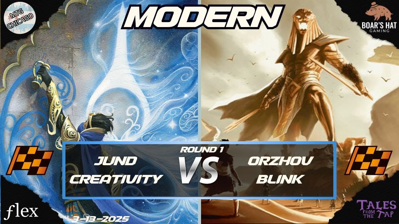 Jund Creativity VS Orzhov Blink [MTG Modern Round 1]