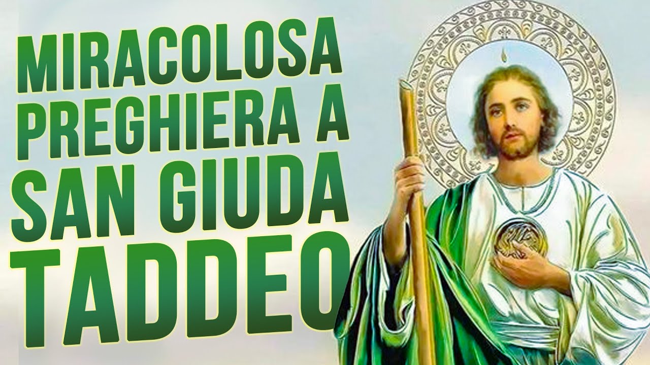 San Giuda Taddeo: Preghiera potente per i casi disperati 🙏