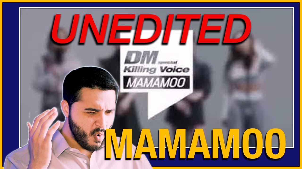 CAN'T BELIEVE nobody told me about this sooner! | MAMAMOO - 'Killing Voice' UNEDITED Vocals Reaction
