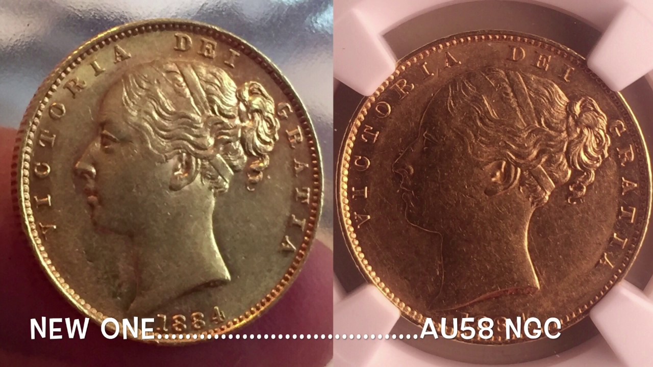 1884-M Australia Gold Sovereign arrives - nice coin but what grade?