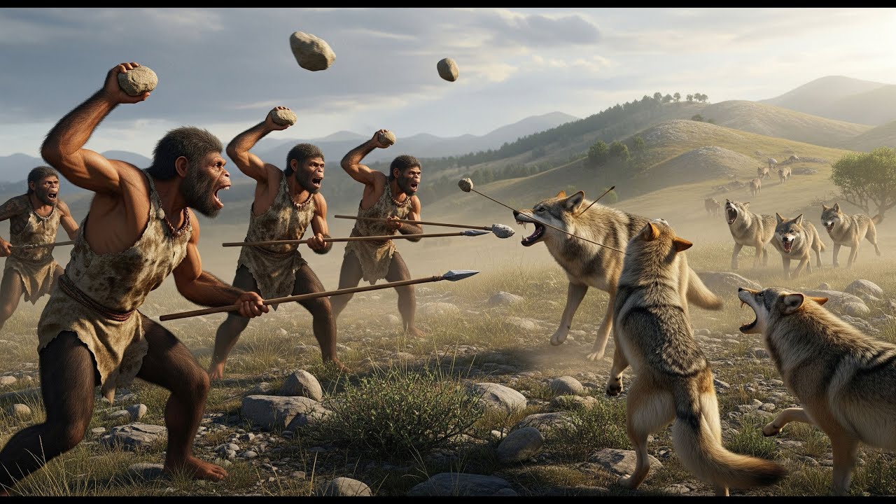 Life Million Years Ago | Survival of Prehistoric Humans: Hunt & Long Winter