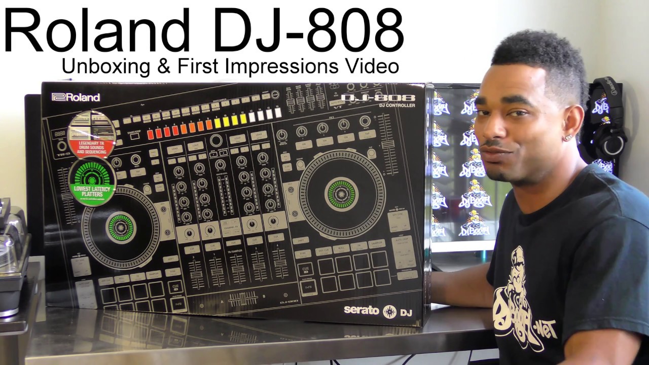 Roland DJ-808 Unboxing & First Impressions