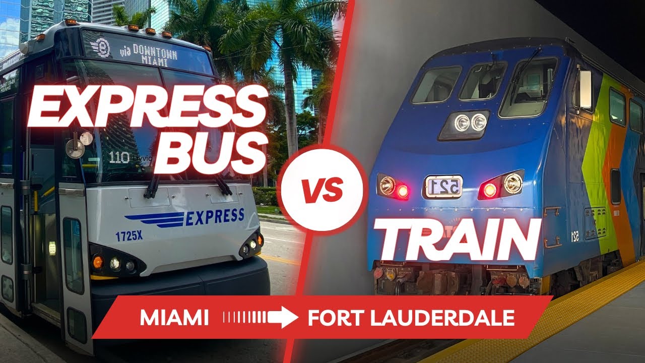 Transportation Race: Express Bus vs. Train