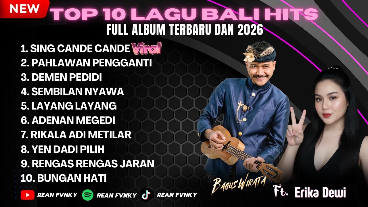 Kompilasi 10 Lagu Pop Bali Terbaru 2026 Viral dan Populer - Lagu Bali Full Album (Rean Fvnky)