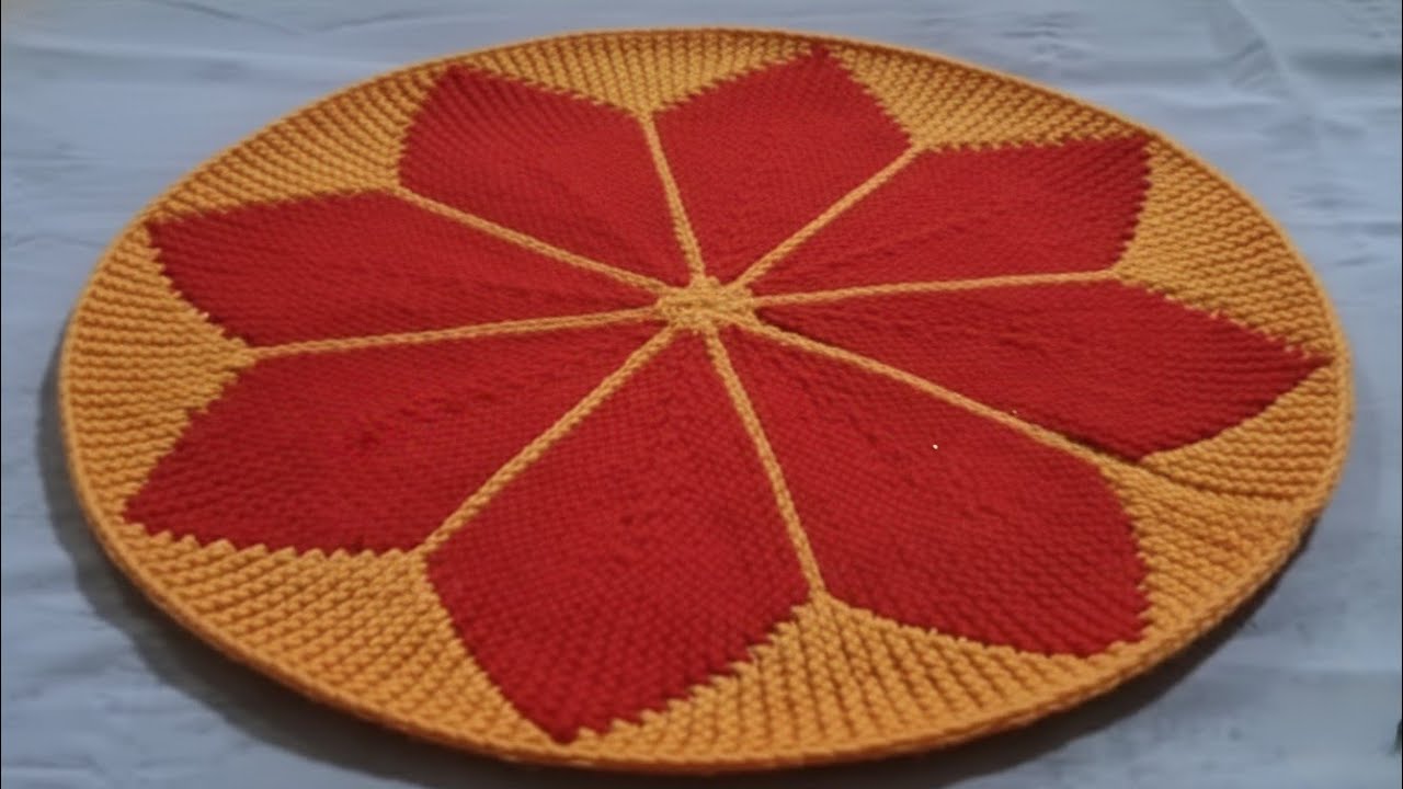 Multicolor🧶✨ big size doormat बनाएं घर बैठे बिलकुल आसानी से