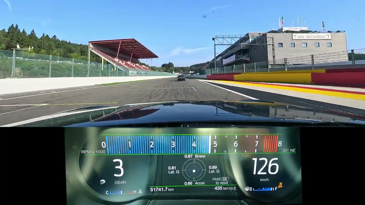 SPA-Francorchamps | Ford Mustang Bullitt | Public Driving Experience | PDE | 18.08.2023 | RUN 1
