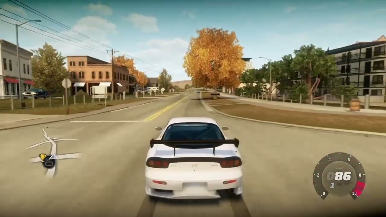 Forza Horizon 1 - MAZDA RX-7 com a melhor marcha lenta do JOGO!