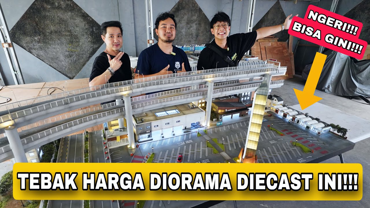 HUNTING DIORAMA UNTUK DIECAST GUE MALAH PUSING SENDIRI!! DIORAMANYA TERLALU REAL!! GILAA MIRIP ASLI