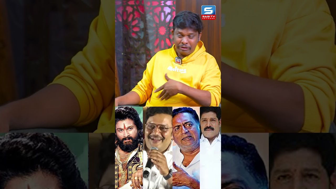 Imitation Raju Mind Blowing Mimicry Performance & Exclusive Interview |@Sasi-tv