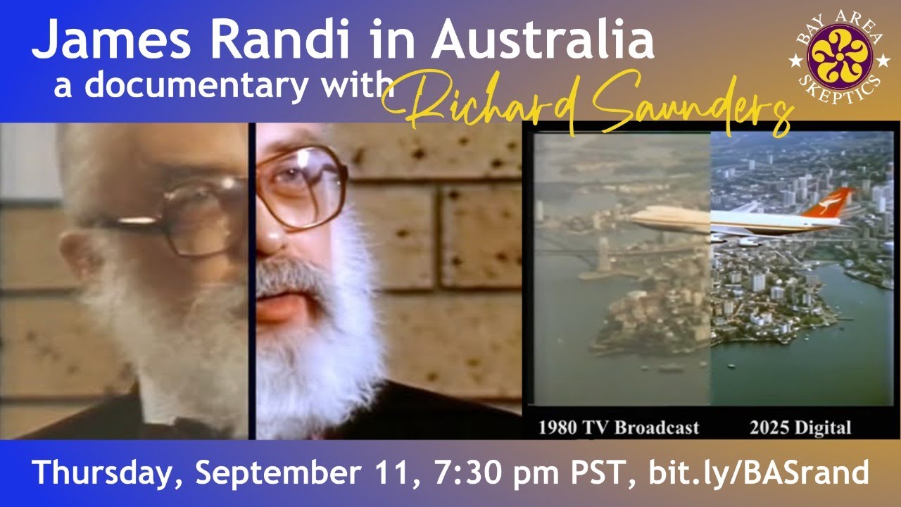 James Randi in Australia w/ Richard Saunders
