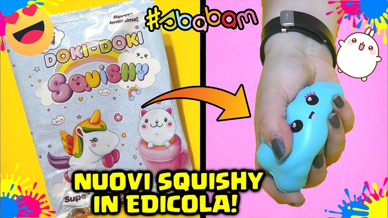 PROVO i NUOVI DOKI DOKI SQUISHY in EDICOLA! APRO i DOKI DOKI SQUISHY della SBABAM! By FrancyDreams