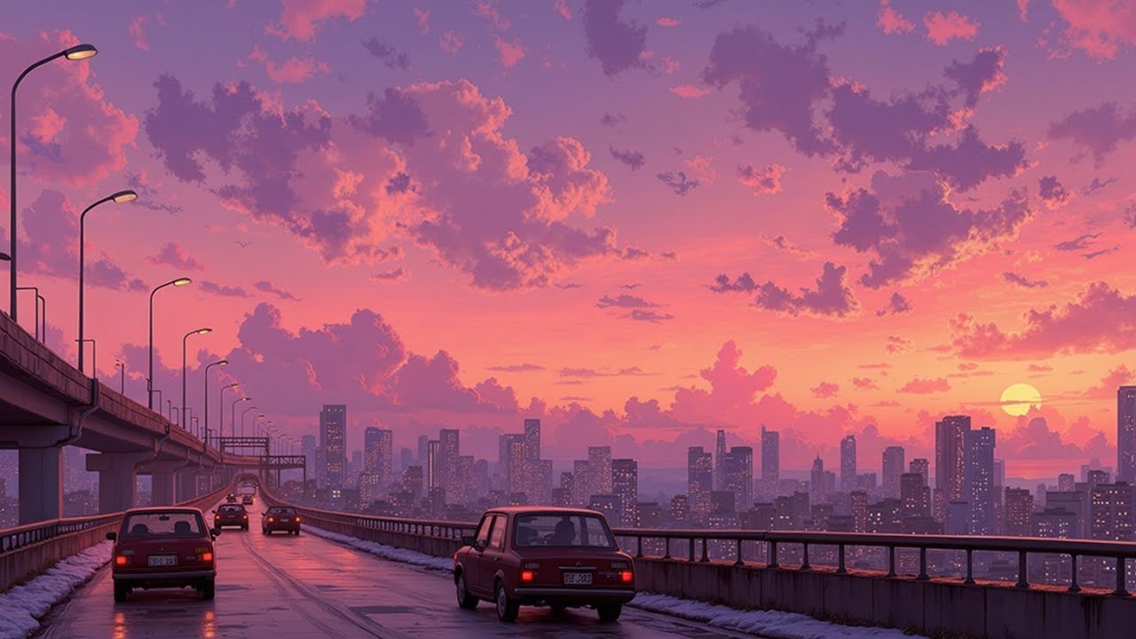 Расслабляющие Lo-Fi биты для вечерней городской атмосферы и учебы