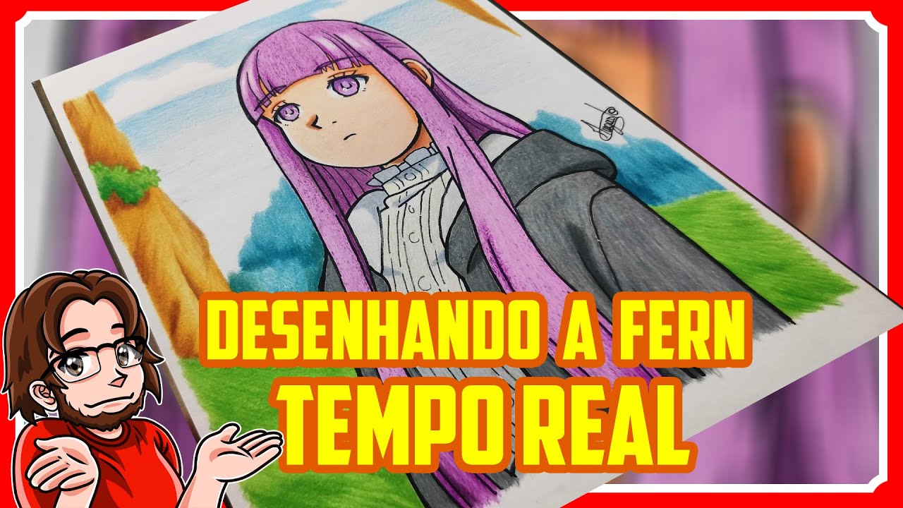 DRAWING FERN (SOUSOU NO FRIEREN) IN REAL TIME