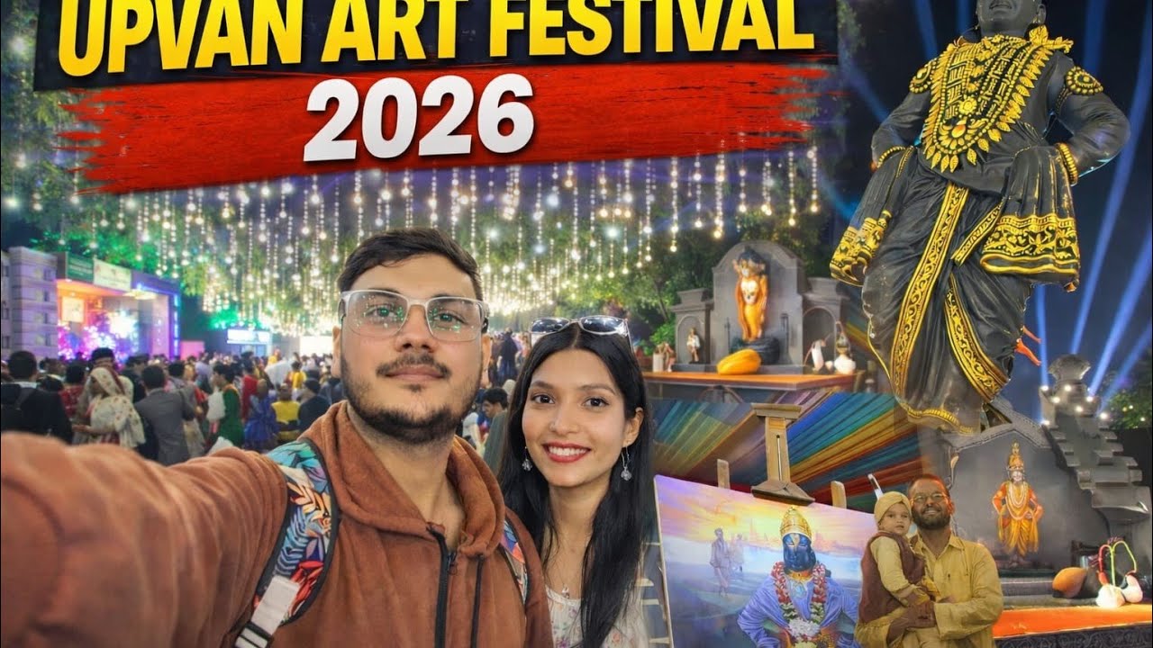 Upvan Art Festival 2026 Vlog 🎨 | Thane’s Biggest Art Festival | Full Tour + Hidden Gems!