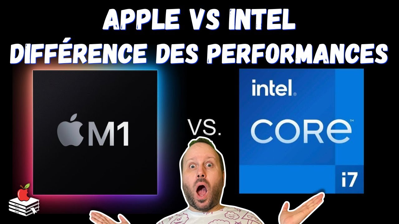 Puce Apple M1, M2, M3 VS Puce intel Différences, Performances et Rapidité