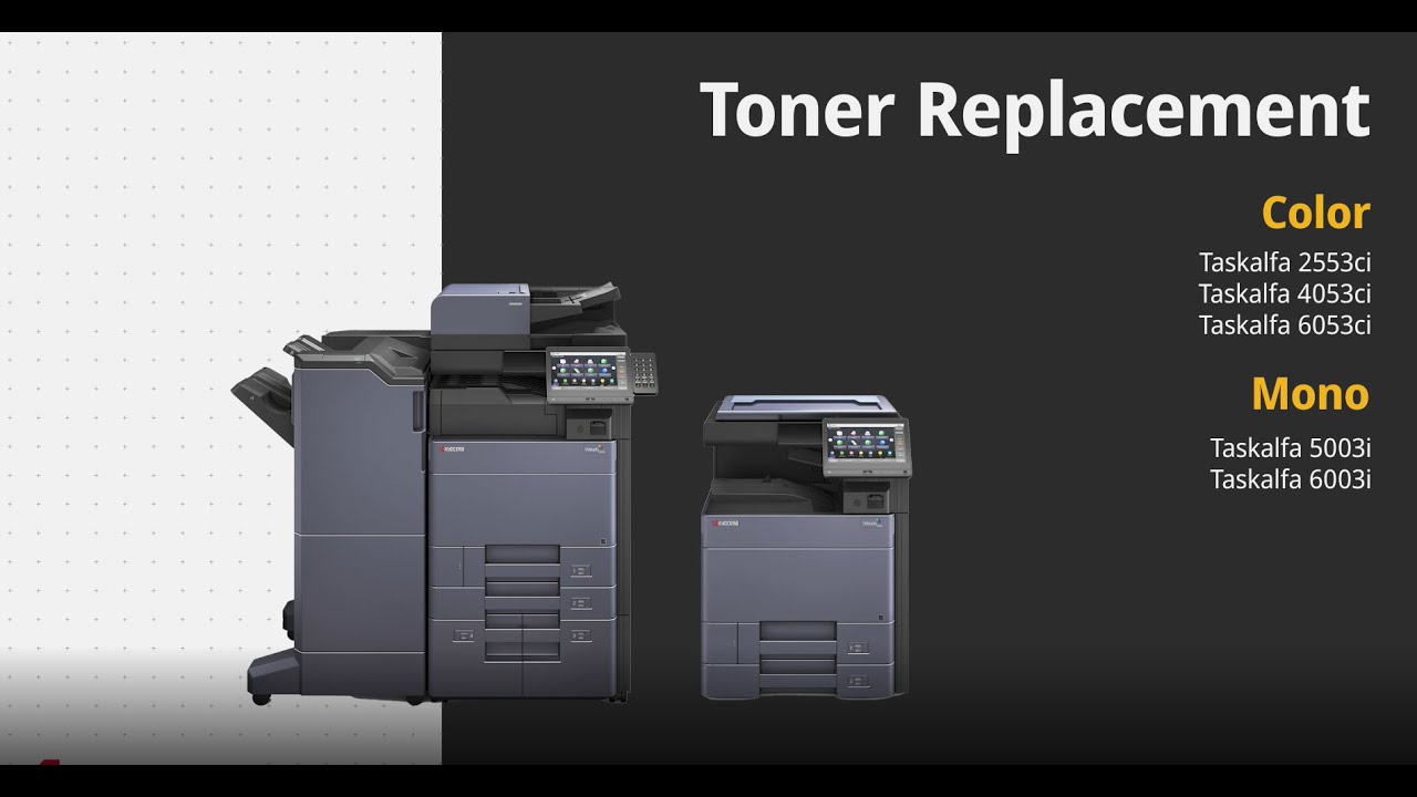Kyocera Toner Replacement (TASKalfa 2553ci, 4053ci, 6053ci, TASKalfa 5003i, 6003i)