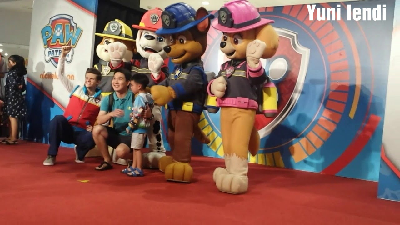 Photo Shot with Paw Patrol Team at City Square Mall