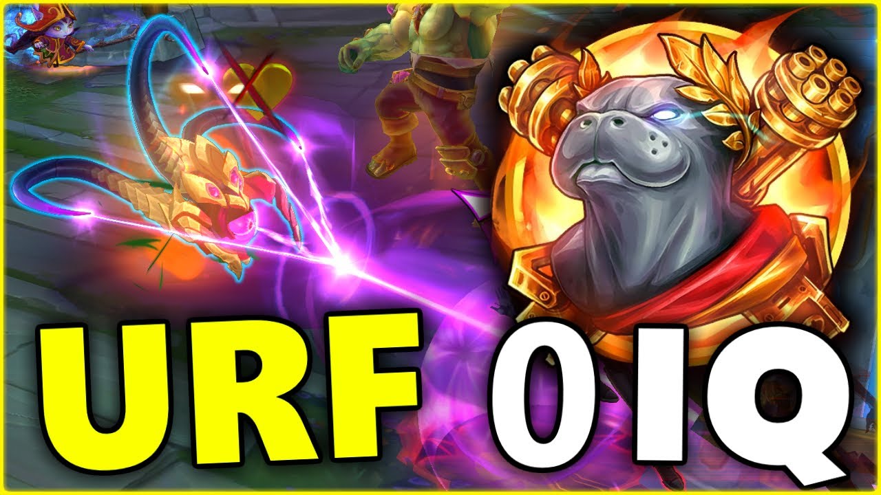 URF 0IQ LOL FUN Moments 2022 #55