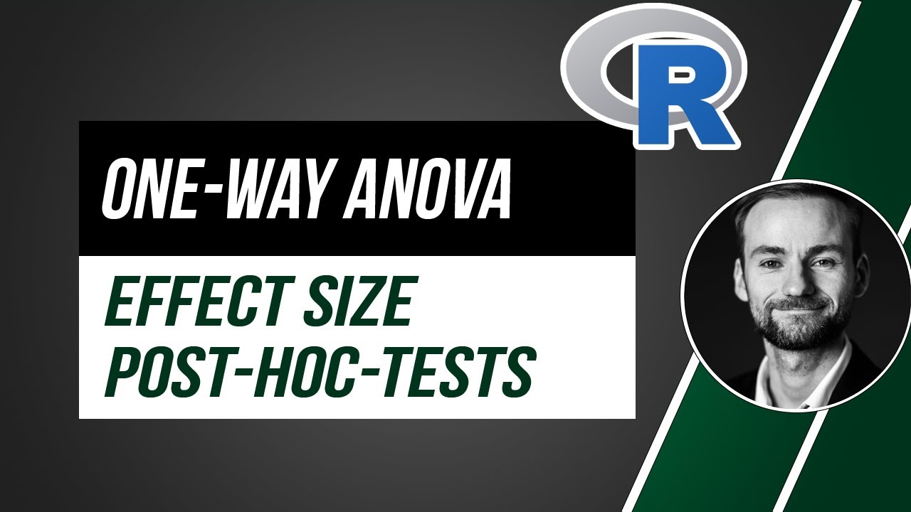 Effect size for post-hoc-tests of the One-Way ANOVA in R