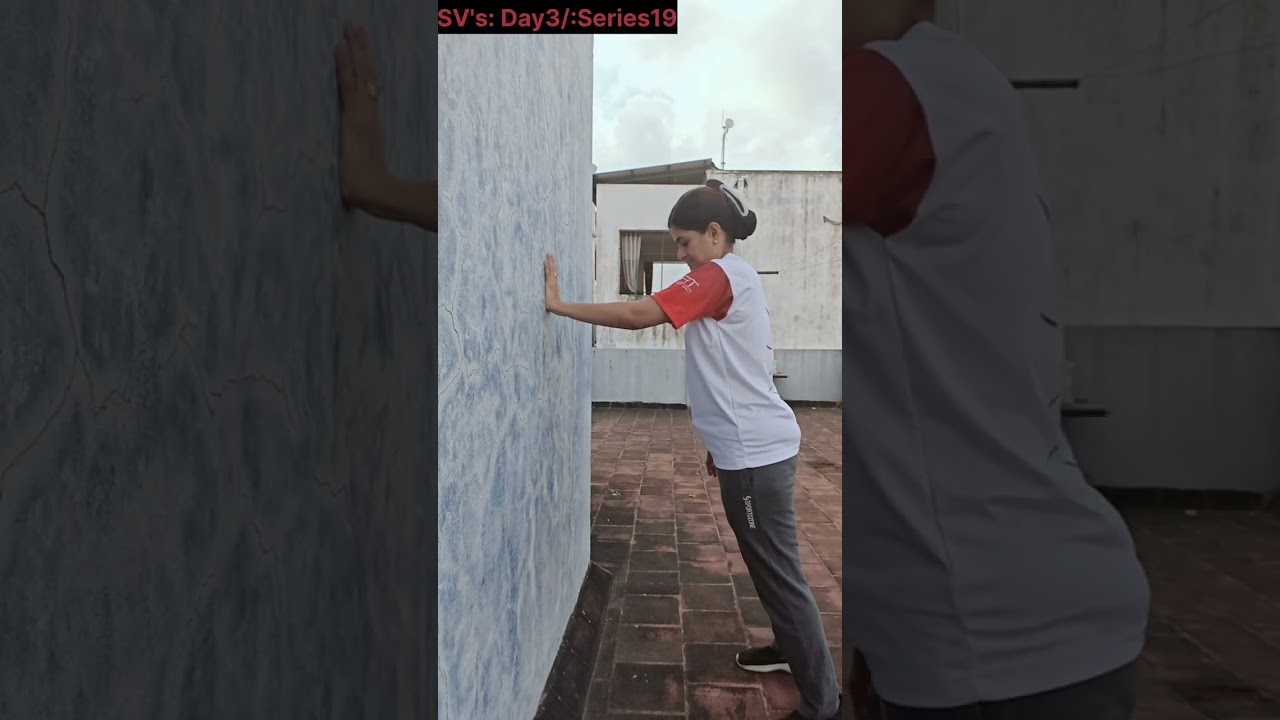 Build Upper Body Strength Safely: Wall Push-Ups Explained – Day3/ Series19 