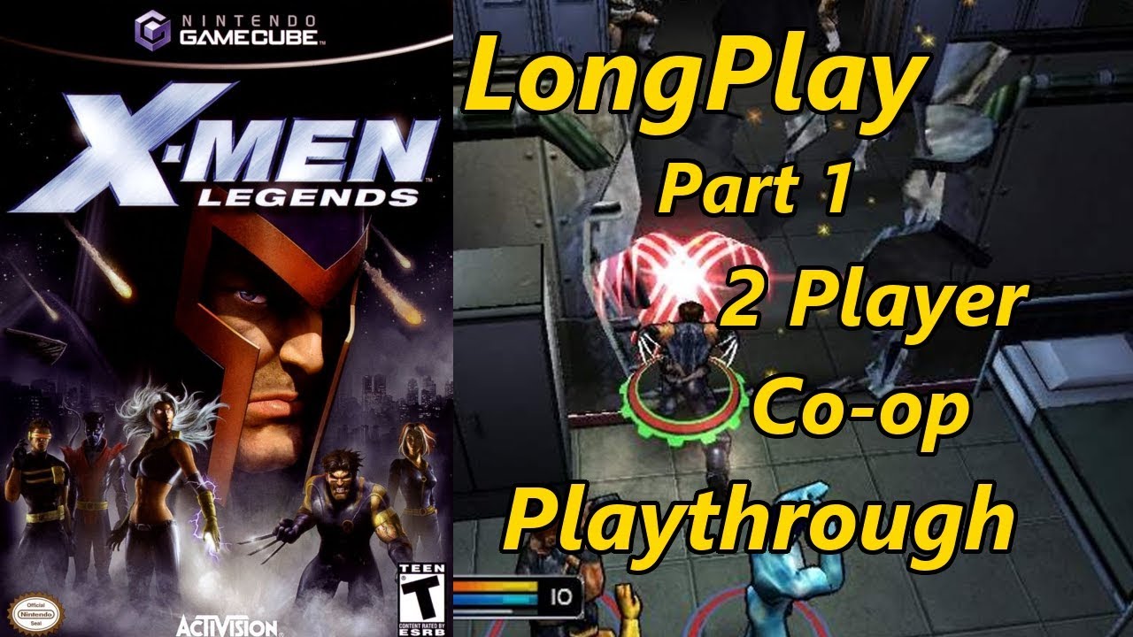 X-Men Legends - Longplay 2 Player Co-op (Part 1 of 2) Full Game Walkthrough (No Commentary)