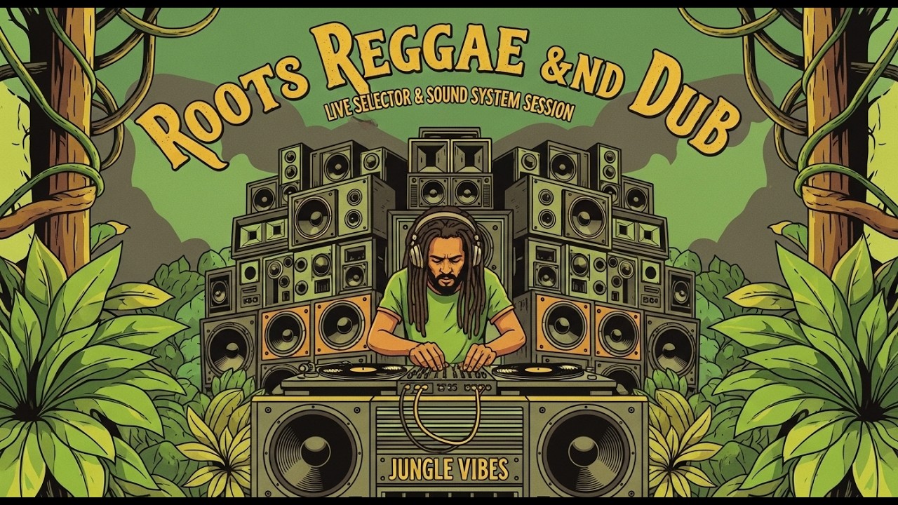 🌌 Tropical Night Reggae for Quiet Energy
