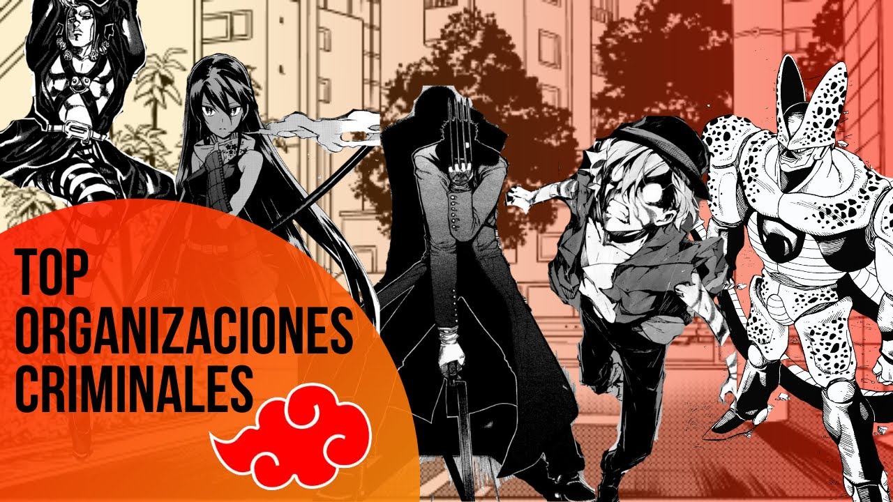 TOP: Las 10 Organizaciones Criminales del Anime y Manga