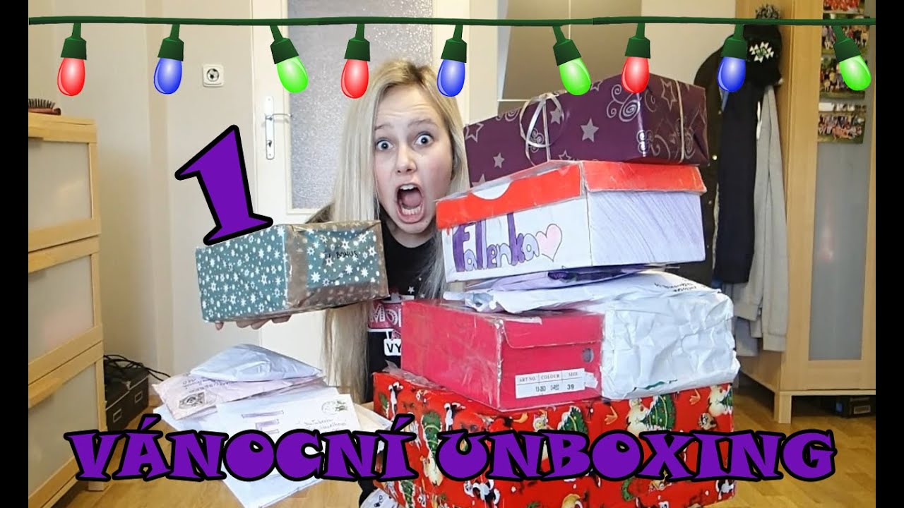 1#V&Aacute;NOČN&Iacute; UNBOXING | Fallenka