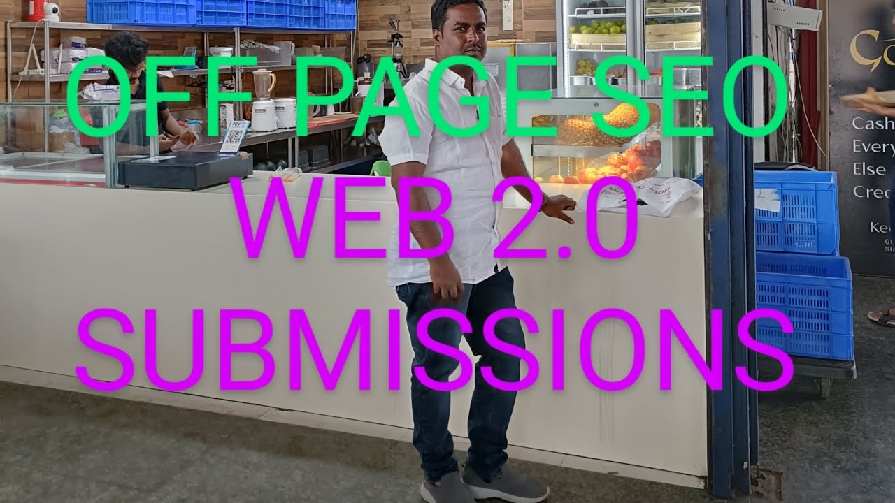 Web 2.0 Submissions in Off Page SEO this is one of the important factor in off Page SEO...