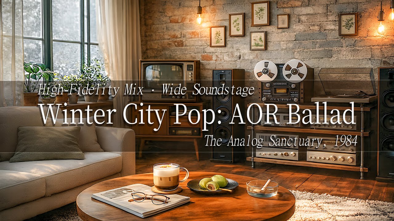 ☕📻 [BGM] Winter City Pop: AOR Ballad | Dewy Agarwood (1984)