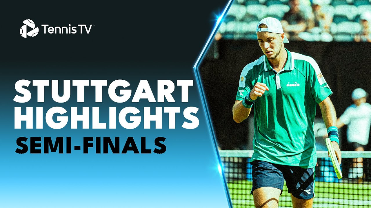Hurkacz Takes On Struff; Tiafoe Plays Fucsovics | Stuttgart 2023 Semi-Final Highlights