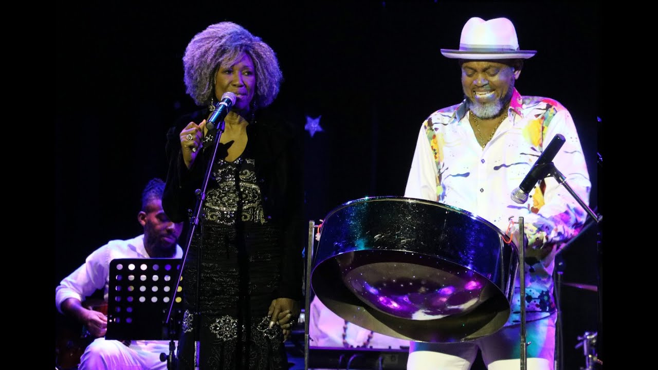 Trinidad All Stars' Pannist, Dane Gulston & Carol Addison Live At Central Bank Auditorium, Trinidad
