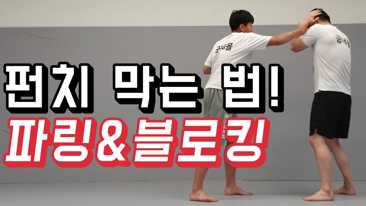 펀치 막는 법! 파링&커버링