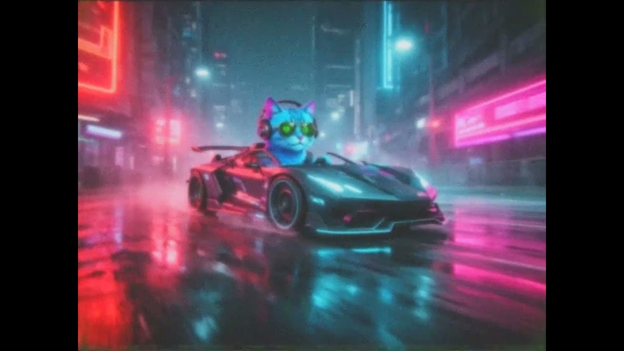 Synthwave Night Drive 0006 – Upbeat 80s Retro Music