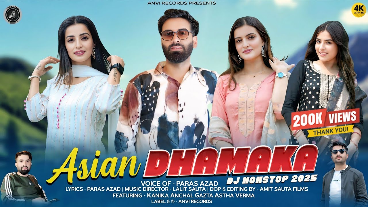  Asian Dhamaka | Paras Azad | Latest Himachali Pahari Songs 2026 | Anvirecords