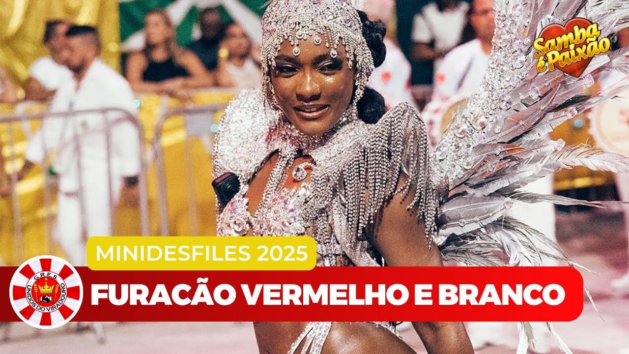 Viradouro 2025 Ao Vivo | Minidesfiles | Wander Pires e Bateria