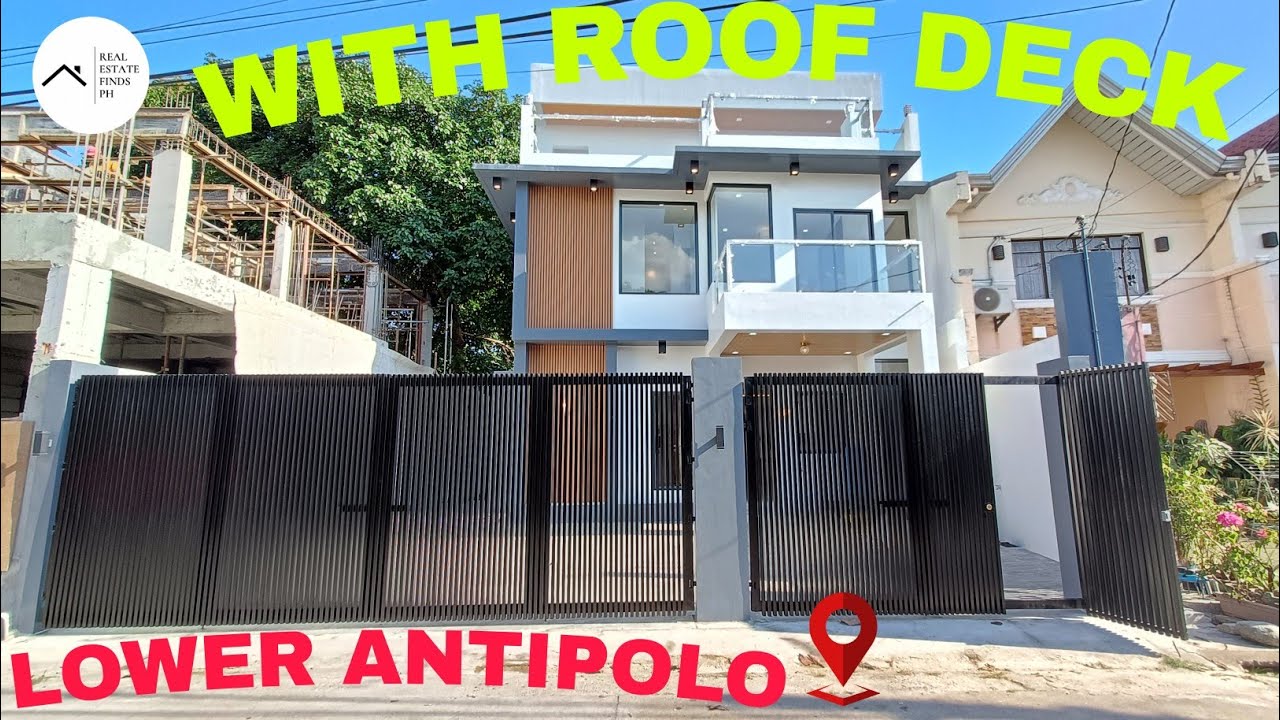 House and Lot with Roof Deck in Lower Antipolo