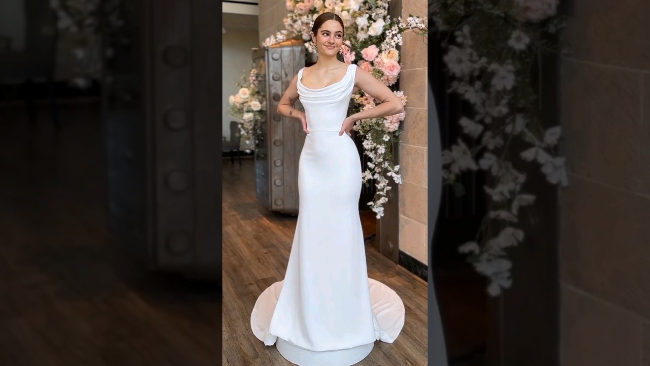 Vestido de noiva elegantes com renda #vestidosdenoiva #noivas #wedding