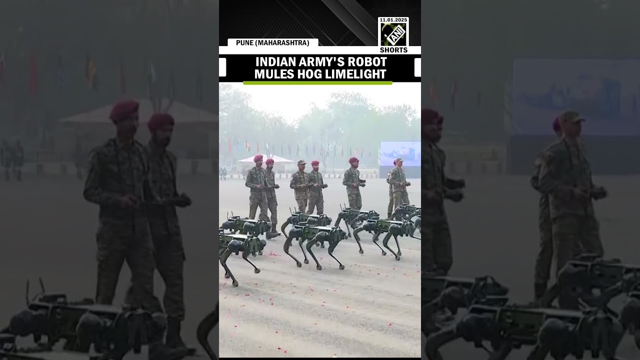 Watch: Indian Army's robotic mules ready for Army Day Parade 2025