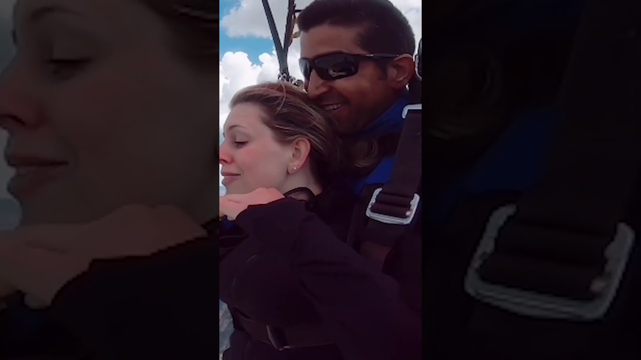 Amazing Skydive Proposal! 🪂💍