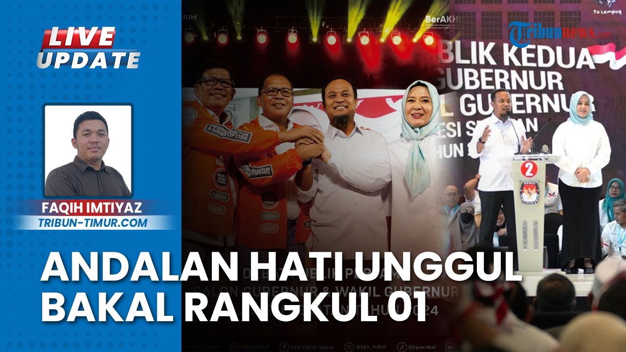 Pesan Andi soal Hasil Quick Count Pilgub Sulsel Unggul Jauh, Pastikan Rangkul Danny Pomanto