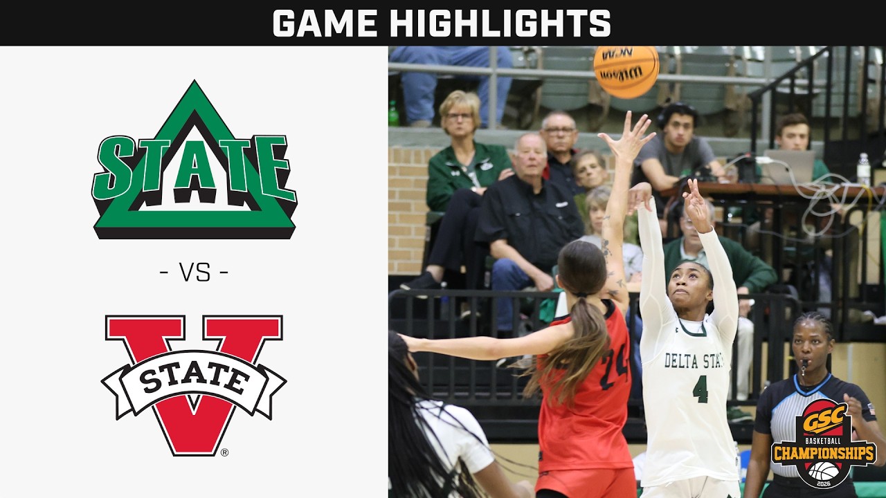 Delta State vs. Valdosta State | 2026 GSC Women's Basketball Championship | 3/2/26