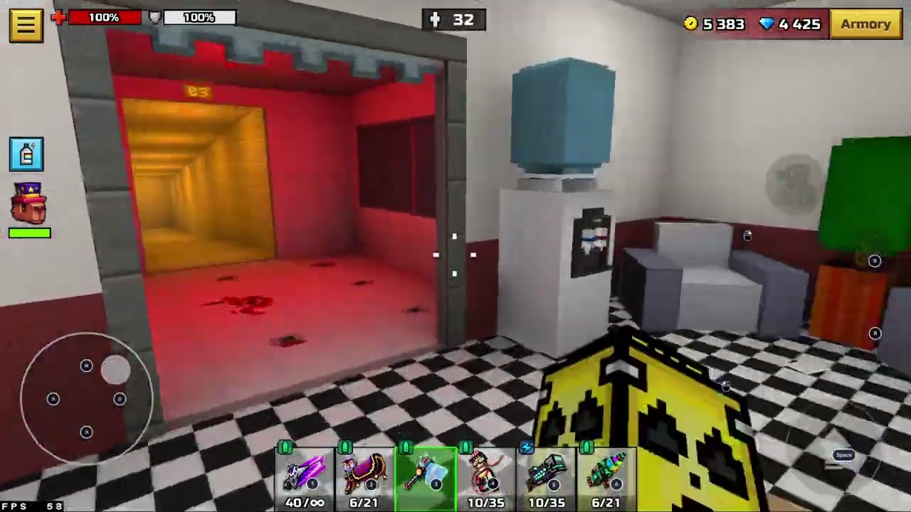 Pixel Gun 3D Campaign Enemy Texture bug 23.4