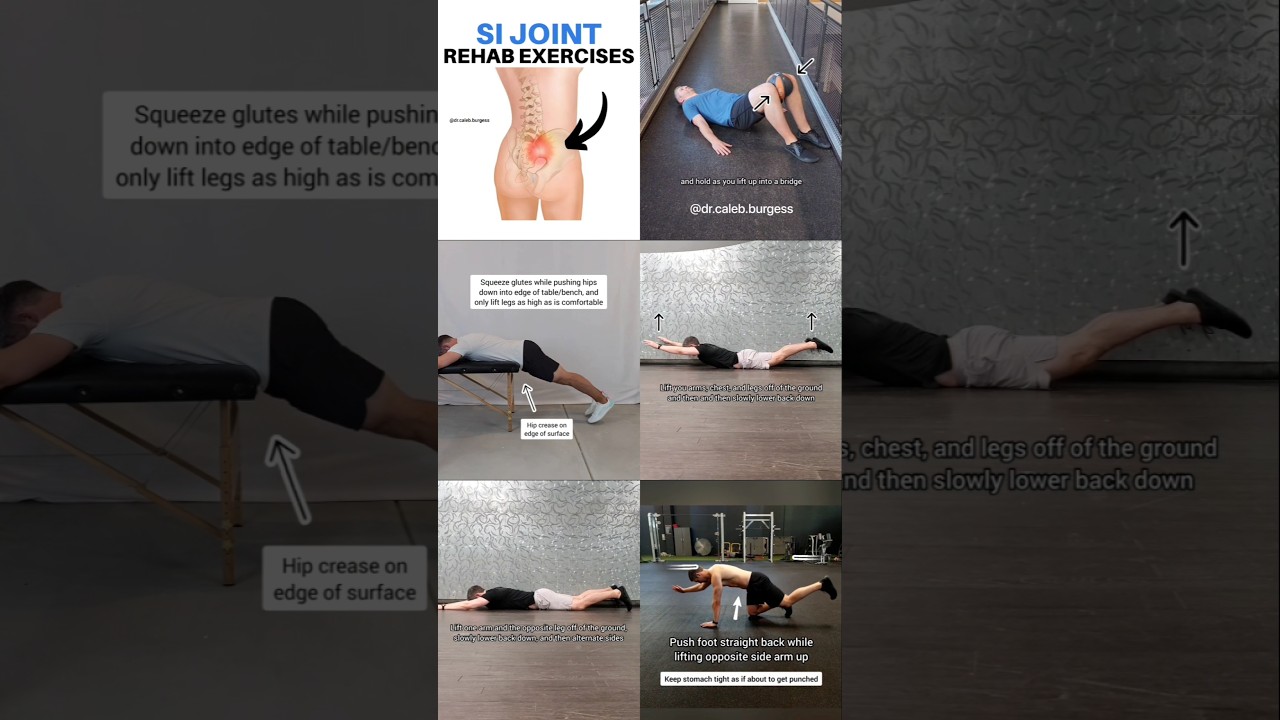 SI Joint Pain Relief Exercises
